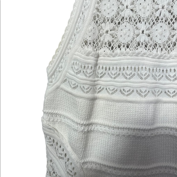 Roberto Cavalli White Crochet Dress - Picture 5 of 7